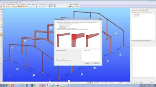 3D Steel Portal Frame in Consteel Part_1 - Full Tutorial