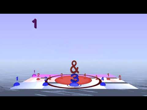 4/4 Silent Briefly with Rhythm Phasing - 1 & 2 & 3 & 4 & drifting in & out of phase with the beat