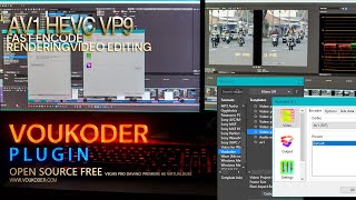 Add-on Convert video AV1 HEVC for Adobe Premiere Vegas Pro AE Davinci