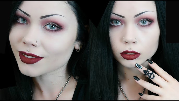 Goth Makeup Tutorial for Guys!  Black Friday — Goth Makeup - Grunge Makeup  - Medium