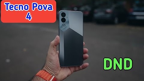 How To Enable Dnd In Tecno Pova 4, How To Enable Do Not Disturb In Tecno Pova 4,