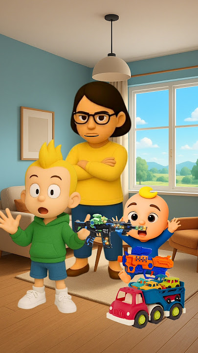 Mom is not fair #animation #cartoon #funny