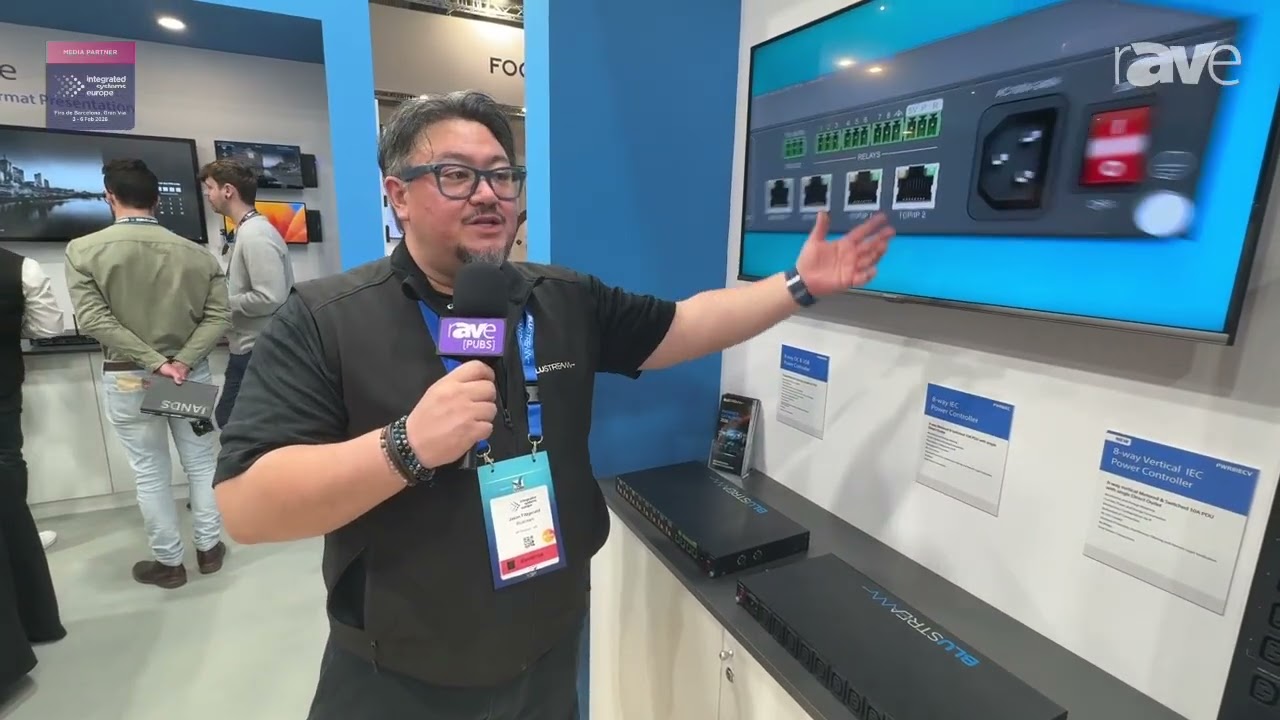 ISE 2026: Blustream Features PWR8VDC, PWR8IEC Smart Power Management