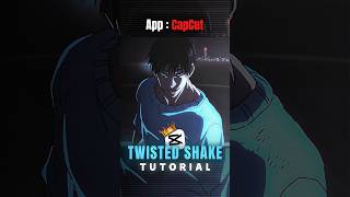 Twisted Shake Tutorial 💀🔥 | Capcut Tutorial | #capcut #capcuttutorial #tojifushiguroedit screenshot 4