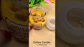 Coffee Candle #candlemaking #coffeecandle #diyhomedecor