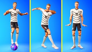 LEAKED “MARCO REUS” Skin New Dances & Emotes in Fortnite Season 7 (Three Wise Monkeys)