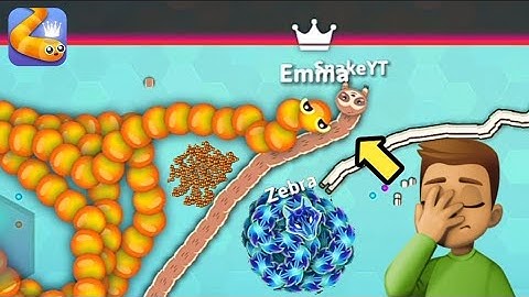 Snake.Io 🐍 Funny Giant Snake Died Like A Noob! Epic Snakeio Gameplay