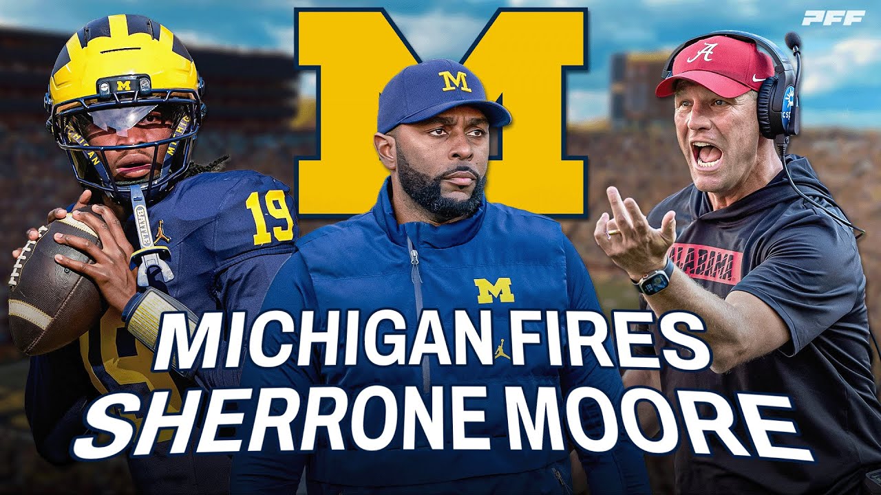 Шеррон Мур уволен из Мичигана: кандидаты на его замену | PFF College Football Show