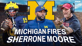 Sherrone Moore FIRED by Michigan: Candidates to Replace Him | PFF College Football Show