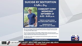 Father to share story of son s sextortion suicide at safety event