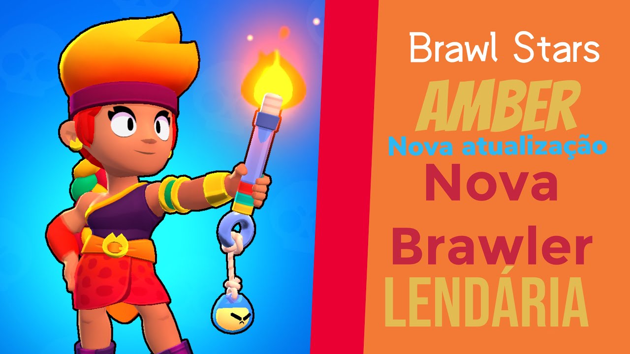 Nova Brawler Lendaria Nova Atualizacao Brawl Stars Youtube - lendária brawl stars