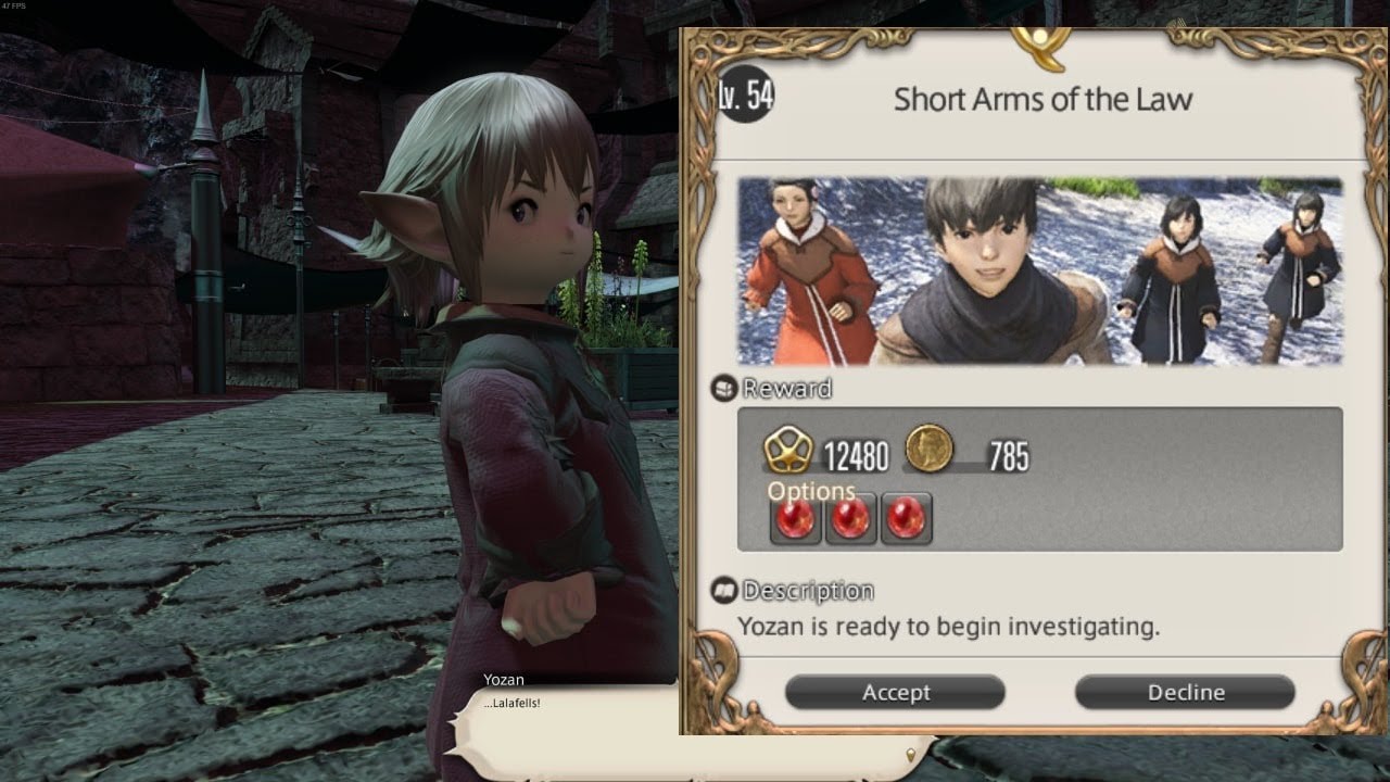 FFXIV - Short Arms of the Law - YouTube