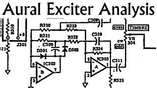 Help! Aphex Aural Exciter Harmonic Generator Circuit is Confusing