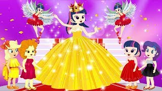 Equestria Girls Kids School Cheatting Makeup Contest In Cl Animation Collection