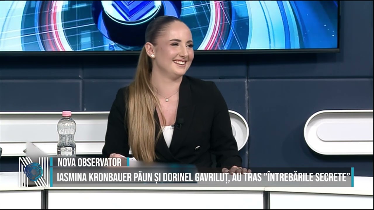 IASMINA KRONBAUER PĂUN ȘI DORINEL GAVRILUȚ, AU TRAS ”ÎNTREBĂRILE SECRETE” IASMINA KRONBAUER PĂUN ȘI DORINEL GAVRILUȚ, AU TRAS ”ÎNTREBĂRILE SECRETE”