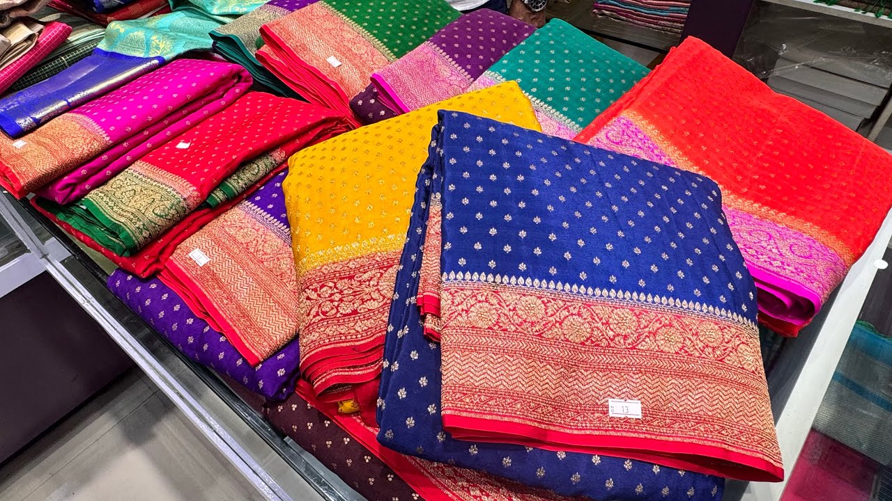 Bangalore Wholesale Direct From Weaver Saree Collection @ Weavers Price Single Saree Courier Avl