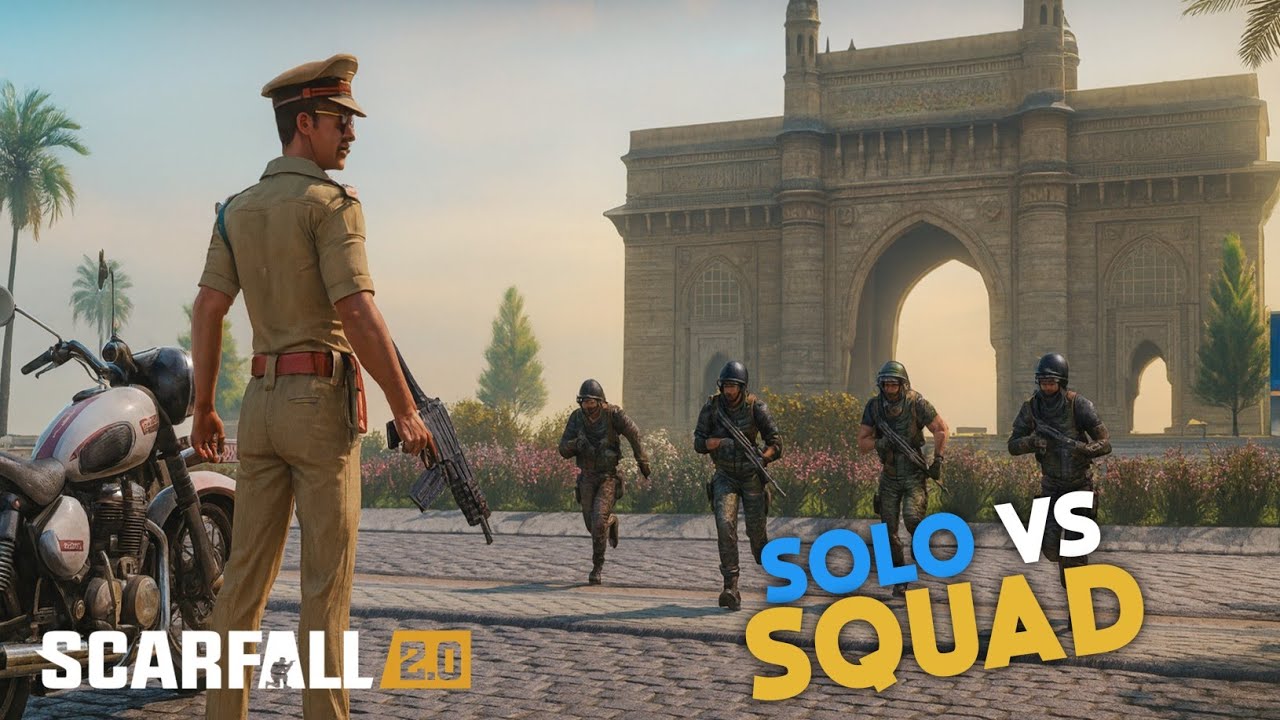  Solo Vs Squad In Scarfall 2.0 | Theonlysuk 