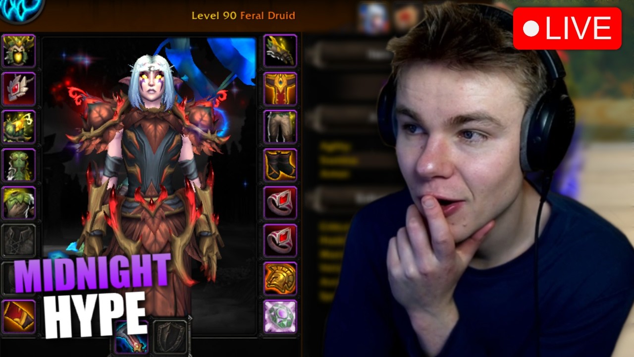 🔴 1 WEEK TILL MIDNIGHT // HARANIR FERAL DRUID PVP