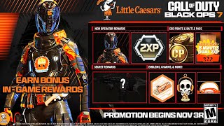 How To Claim Free Black Ops 7 Little Caesars Rewards Free Operator & Skins - Bo7 Lil Ceasar Guide