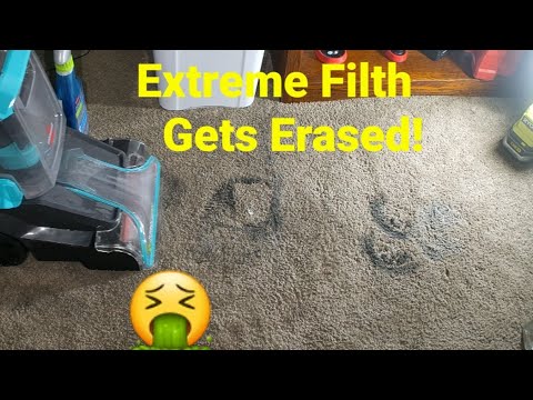 Bissell TurboClean erases EXTREME Filth🤢