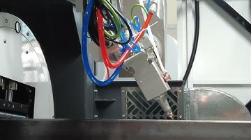 BODOR M350 6kw Bevel cutting- loading and cutting video_ test before delivery in Bodor Factory