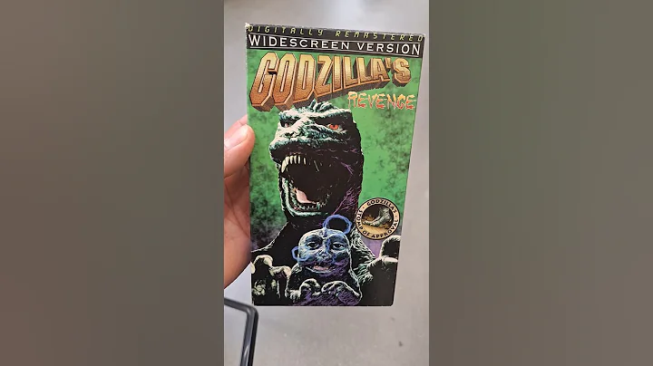 Vintage Godzilla's Revenge VHS Tape Movie collectible item #goldhunter137