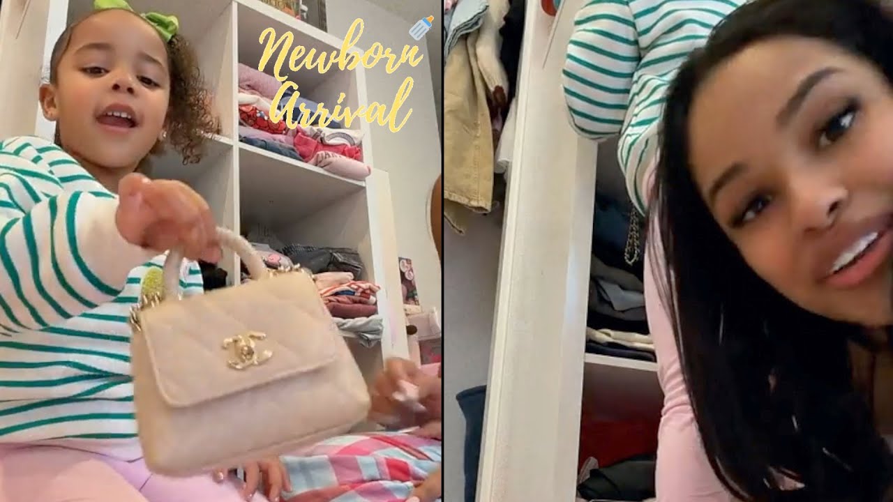 G Herbo & Taina Williams Daughter Emmy Shows Off Her Designer Bag Collection! 👜