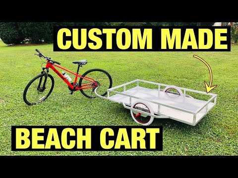 CUSTOM Made Beach Cart- Surf and Land Based Shark Fishing! 