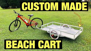 HOW TO make a VERSATILE BEACH CART from SCRATCH using ALUMINUM. A DIY video by Handy Andy Projects 5,308 views 3 years ago 21 minutes