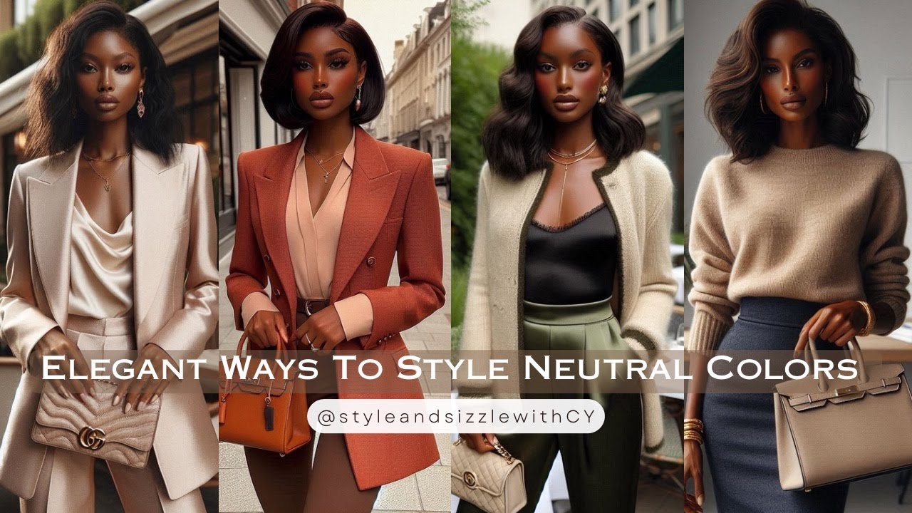 Timeless & Elegant | Earthy Color Combos for a Smart Casual Wardrobe And  How To Style Them!