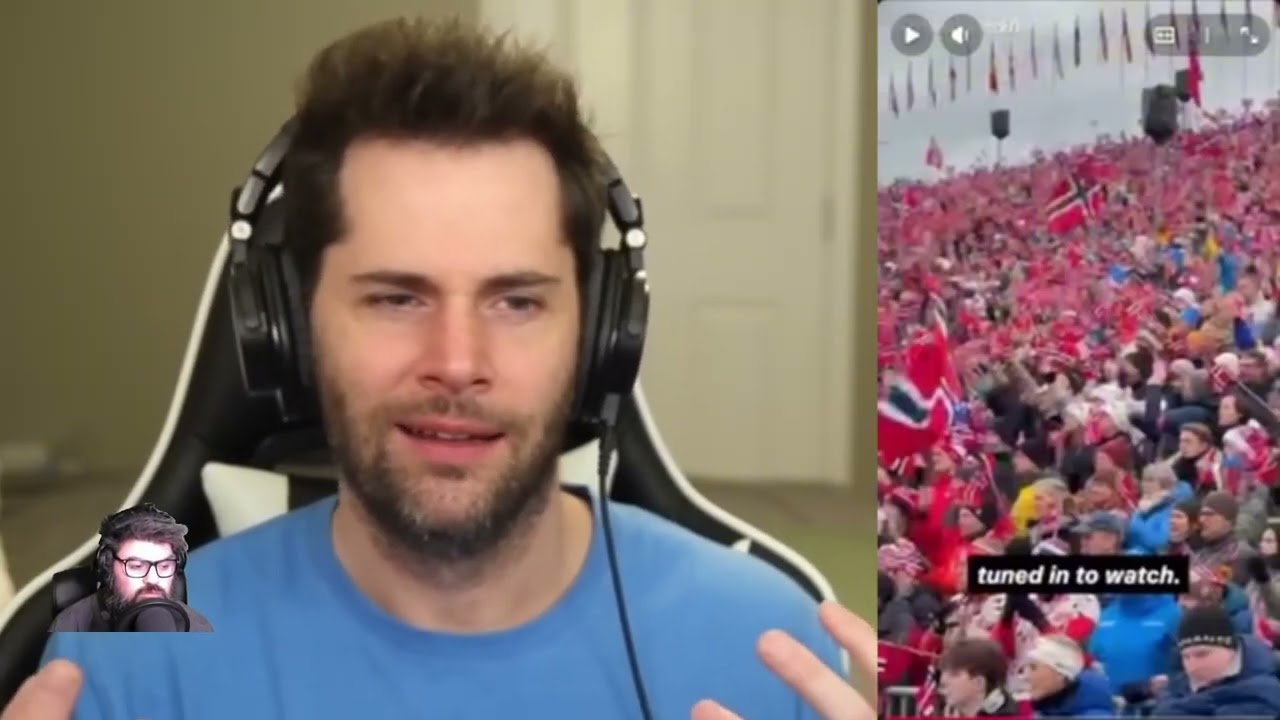 blogg tv ser en vido på youtube og reacte American Reacts to Why Norway DOMINATES the Winter Olympic