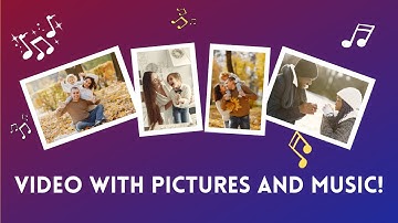 How to Make a Video with Pictures and Music Quickly! [ With free copyright-free music!]