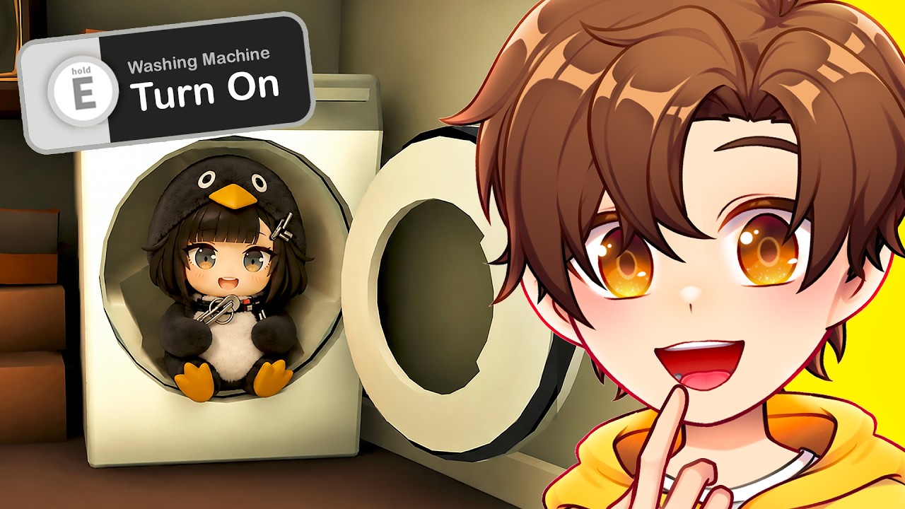 BABYSITTING GUGUGAGA PENGUIN!