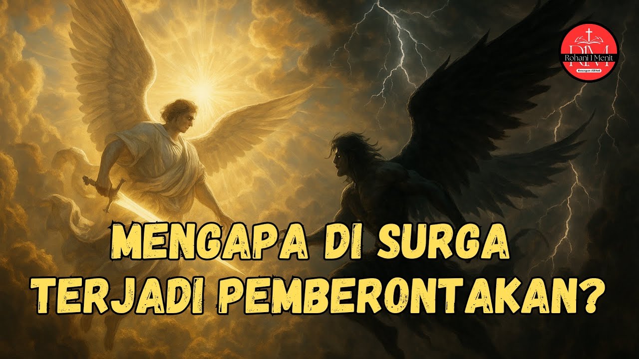 INI JAWABANNYA! MENGAPA DI SURGA TEMPAT YANG KUDUS TERJADI PEMBERONTAKAN | ROHANI 1 MENIT