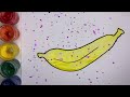 Drawing a picture of a Banana, ارسم صورة موزة, бананның суретін сал,एक केले का चित्र बनाएं,resmi çiz