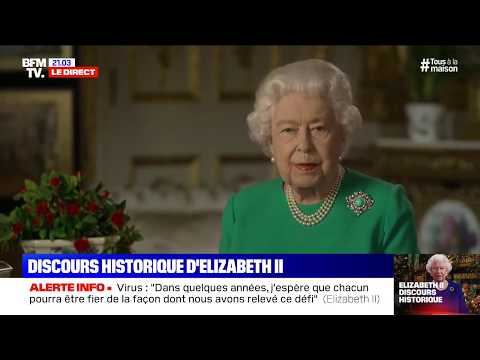 CORONAVIRUS - Revoir le discours historique de la reine d'Angleterre CORONAVIRUS - Revoir le discours historique de la reine d'Angleterre