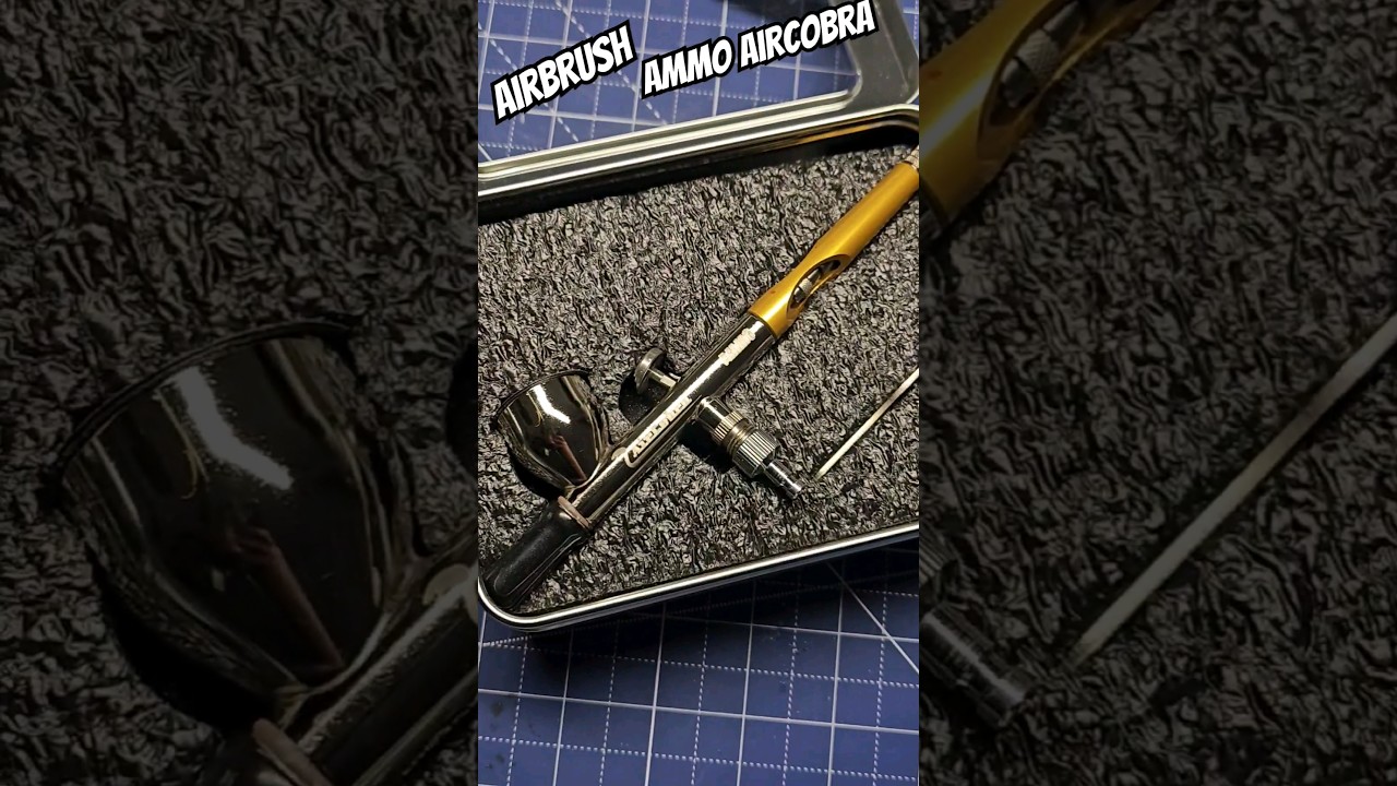 Airbrush Ammo Aircobra: Easy Assembly and Disassembly Guide #hobby