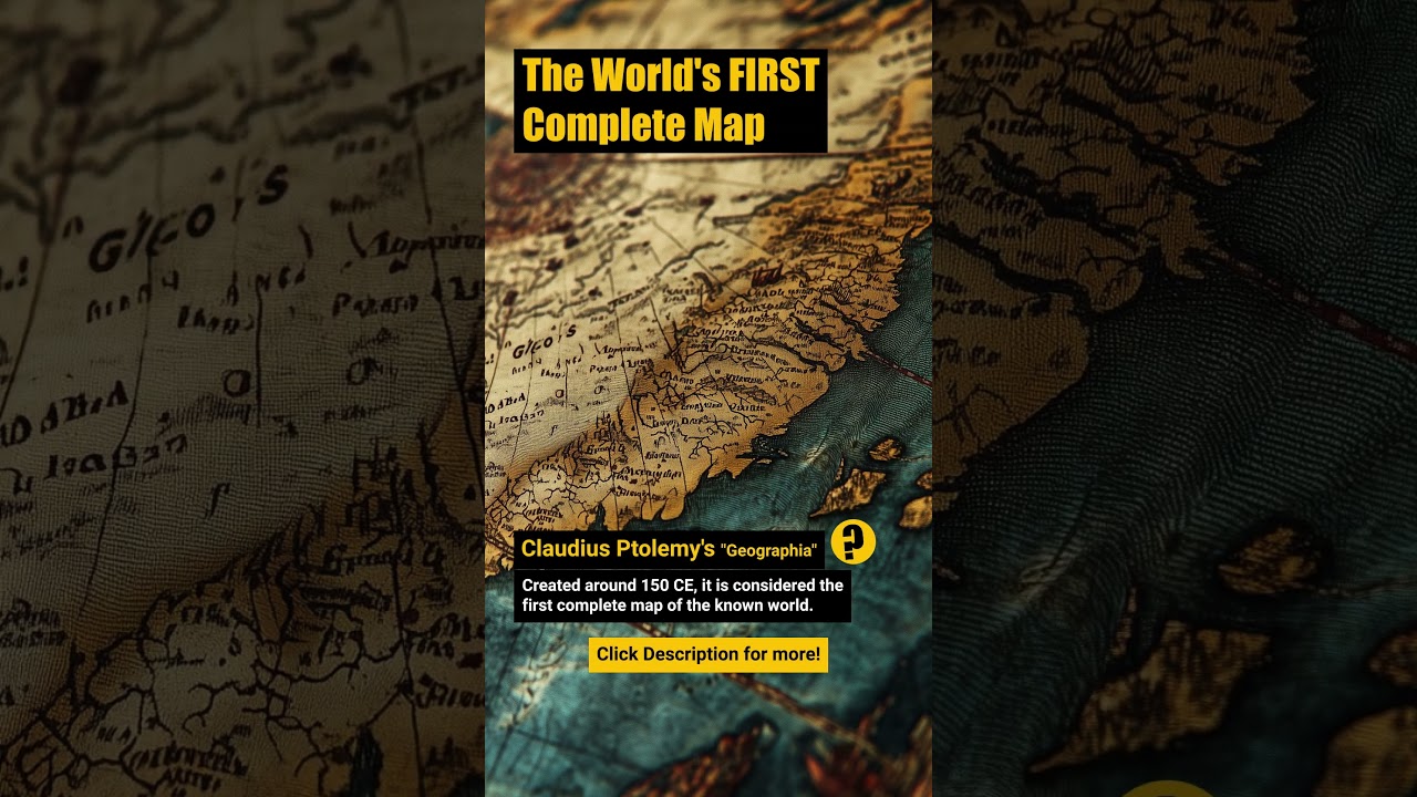 World's FIRST Complete Map - Did You Know?