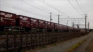 JR貨物:2083レ EF64 1014牽引 熊谷─籠原 2012.06.15