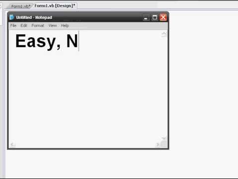 Visual Basic 2008 Folder Creator Tutorial