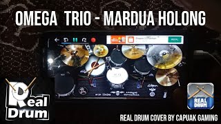 omega trio - mardua holong//cover by Capuak Gaming ( real drum ) #shorts