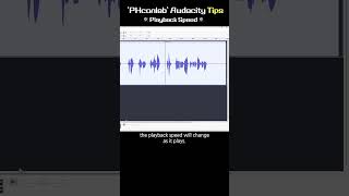How to Listen at 1.5x or 2x Speed in Audacity #Audacity #PlaybackSpeed #FastForward #Workflow