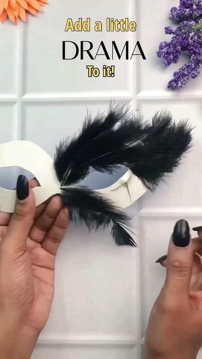 Carnival Mask : How to Make the Perfect One 😍 | #shorts #youtubeshorts #trending #diy #trending #art