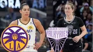 LOS ANGELES SPARKS VS GOLDEN STATE VALKYRIES LIVE SCORE | WNBA SEASON 2025 |