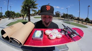 SETTING UP A BRAND NEW SKATEBOARD!