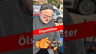 Ölspaltfilter im MWM Motor reinigen