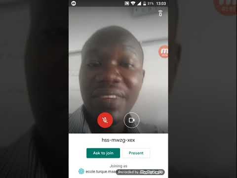 Video E comment utiliser google meet avec son téléphone - youtube