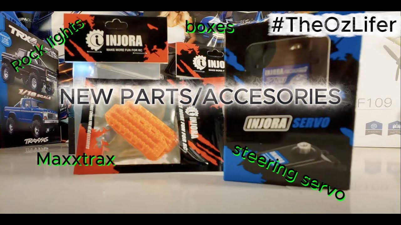 Adding new accessories to the trx4m high trail