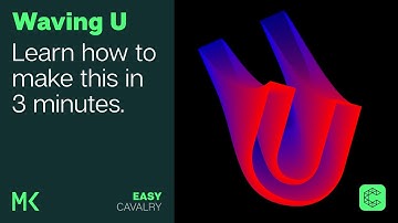 Waving U - Cavalry App tutorial