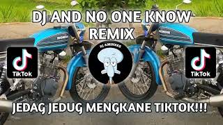 Dj And No One Know  Jedag Jedug Viral Mengkane Tiktok Terbaru 2024  Dj Aminzzz